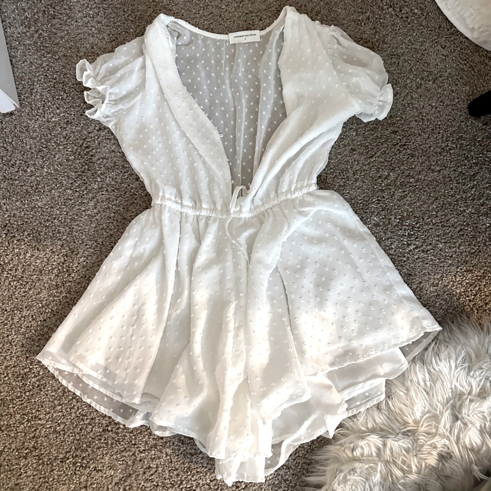 Romper never worn goodnight macaroon